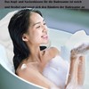 Bath Pillow, 4D Breathable Bath Pillow with 1 Shower Sponge,