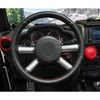 Steering Wheel Cover Trim Interior Decaration for 2007-2010 Jeep Wrangler