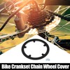 X AUTOHAUX 2pc 44 Teeth 8.5cm 5 Holes Bicycle Bike