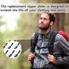 12pcs Zip Repair Kit, Universal Zipper Fixer, Instant Zipper Pull