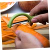 LABRIMP 6pcs Portable Vegetable Peelers Carrot Peeler Kitchen Fruit Household