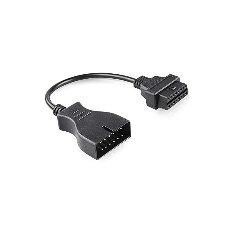OBD Diagnostic Extension Adapter Cable 12 Pin OBD1 to 16