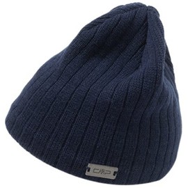 CMP - Rippstrickmütze für Herren, Schwarz Blau, U