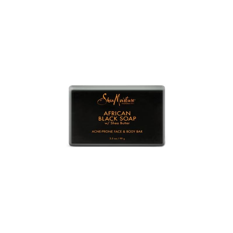 Sheamoisture Face and Body Bar for Oily, Blemish-Prone Skin African