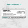 Naturalis Vegan Vitamin D3 + K2 from Algae | 5000iu