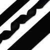 FloristryWarehouse Black Christmas Velvet Fabric Ribbon 100mm (4") Wide on