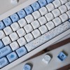 SUEHIODHY PBT - Juego de teclas de gato con perfil