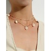 Stocking Stuffers Gifts for Women Layered Pendant Necklace for Women