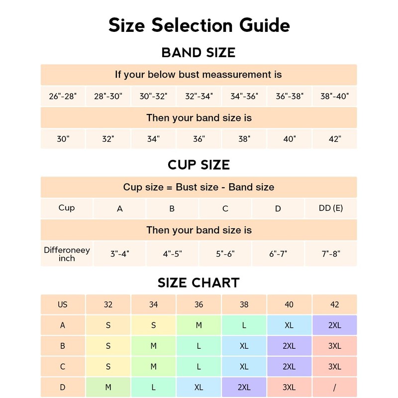 Xcutting Women's Thin Bra Without Underwire Soft Bustier Seamless Bra