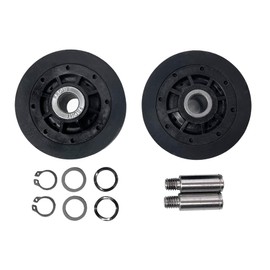 UAHMVVE RB170002 Dryer Roller Kit Replacement for Speed Queen & Alliance Dryers ADE30RGS171TW01, ADE32FSS431AN01, ADE3SRGS177TW01,AP5186795, PS12220620, 3447593