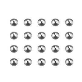 sourcing map Precision Ball Bearings 6 mm 201 Stainless Steel G200 Precision Pack of 50