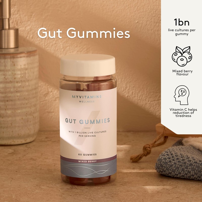 Myprotein Gut Gummies – Probiotic Gummies with Vitamin C –