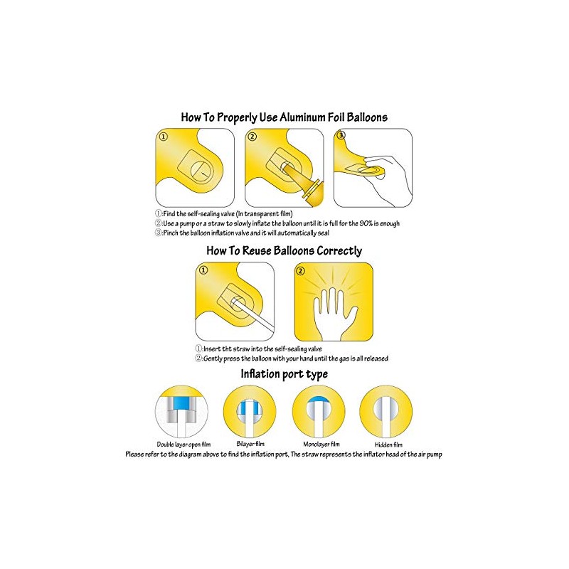 Gold Letter Balloons 40 Inch Giant Jumbo Helium Foil Mylar