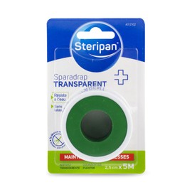 steripan Pack of 2 Transparent Plasters 5 m x 2.5 cm