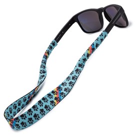 Gunjovi Neoprene Sunglass Strap-Floating Glasses Strap Eyewear Retainer For Men Women And Kids (Doggie Paw)