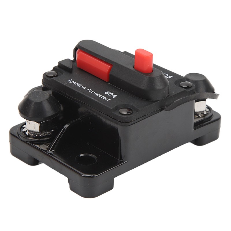Car Audio Circuit Breaker 12V Waterproof Manual Reset with Fuse