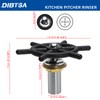 DIBTSA Glass Pitcher Rinser Spray Assembly Replacement Disk Part