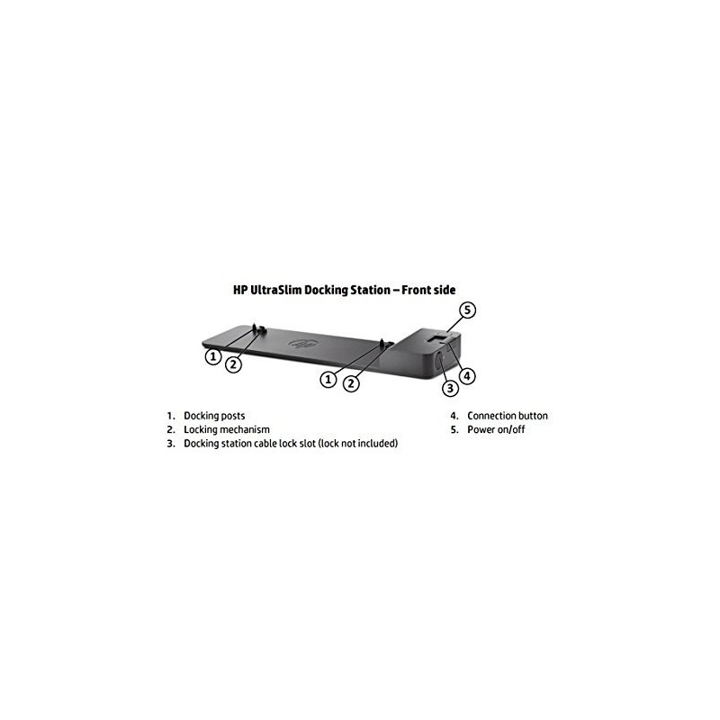 HP D9Y32UT#ABA Ultra Slim Docking Station G2 D9Y32