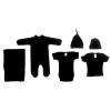 UD_Black 6 Piece  Set Ls_0071nb