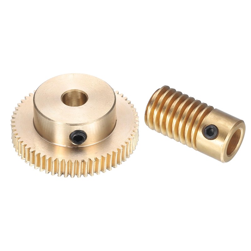 uxcell Worm Gear Set - 0.5 Module 60:1 Reduction Rate