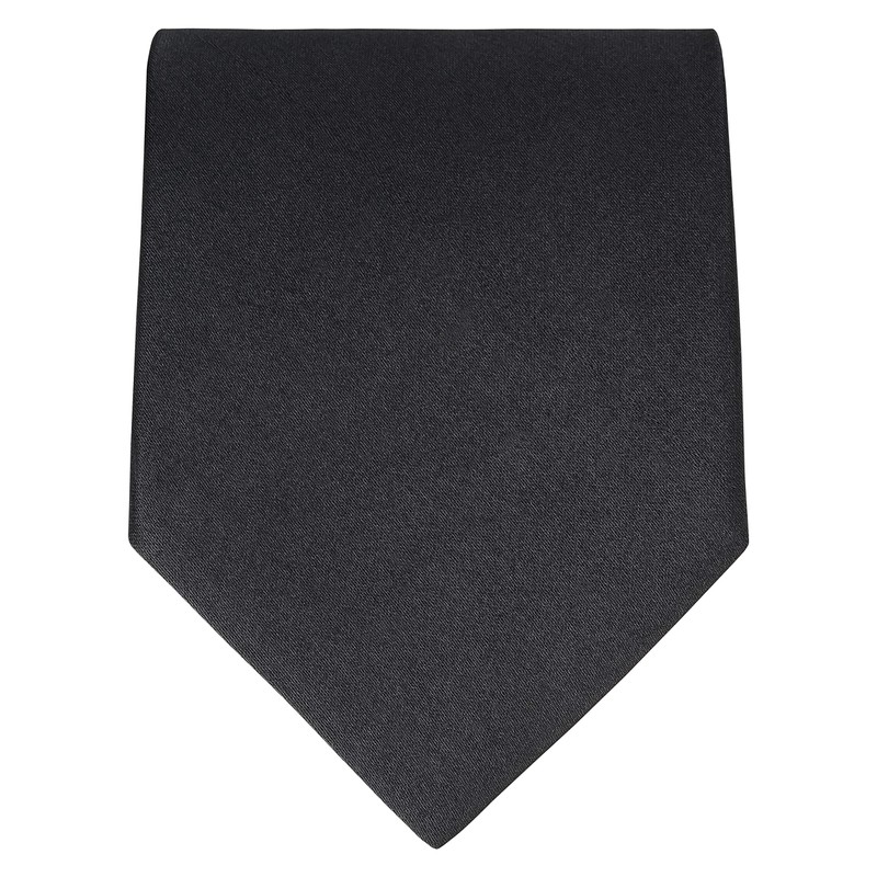 DESERMO Adjustable security tie black with elastic band, safety tie