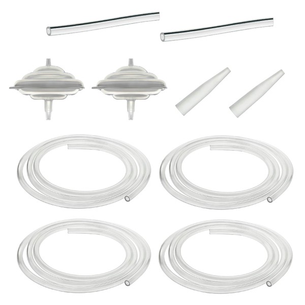 Maymom Tubing Kit for Freemie Cups to Connect to Spectra S1, S2/Avent/Ameda Pumps