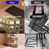 Mustorn 2 Pack Pull Out Spice Rack Organizer for Cabinet,