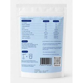 Myo Inositol & D-Chiro Inositol 40:1 Suplemento en Polvo Mujeres Ácido Fólico + Vitamina D3 + Zinc, Inulina de Agave + Vitamina C, 360 gr c/u, 30 días de duración