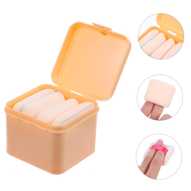 TOVINANNA Face Makeup Puff Soft Gentle Reusable Powder Puff for