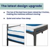 Heavy Duty Metal Full Bed Frame with Headboard, No Box