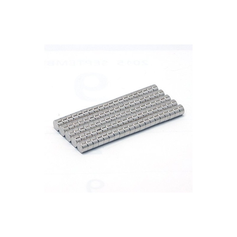 zmart N50 Neodymium Magnets, Neodymium Magnets, 0.2 x 0.1 inches