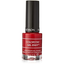 Revlon Colorstay Gel Envy Longwear Nail Enamel, All On Red, 0.04 Fluid Ounce