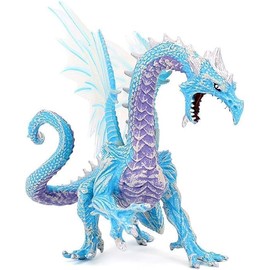 Simulation of Myth, Witch Dragon, Ice Flying Dragon, Solid Animals, Dinosaur Model, Kids Cognitive Plastic Toy Decorations, Birthday Gift