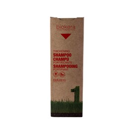 SALERM - Fortifying Shampoo - Biokera Natura Fortifying Shampoo - 300 ml - with Ginseng and Ginkgo Biloba - Nourishes the Scalp - Helps Strengthen Weakened Hair - Refreshing Effect
