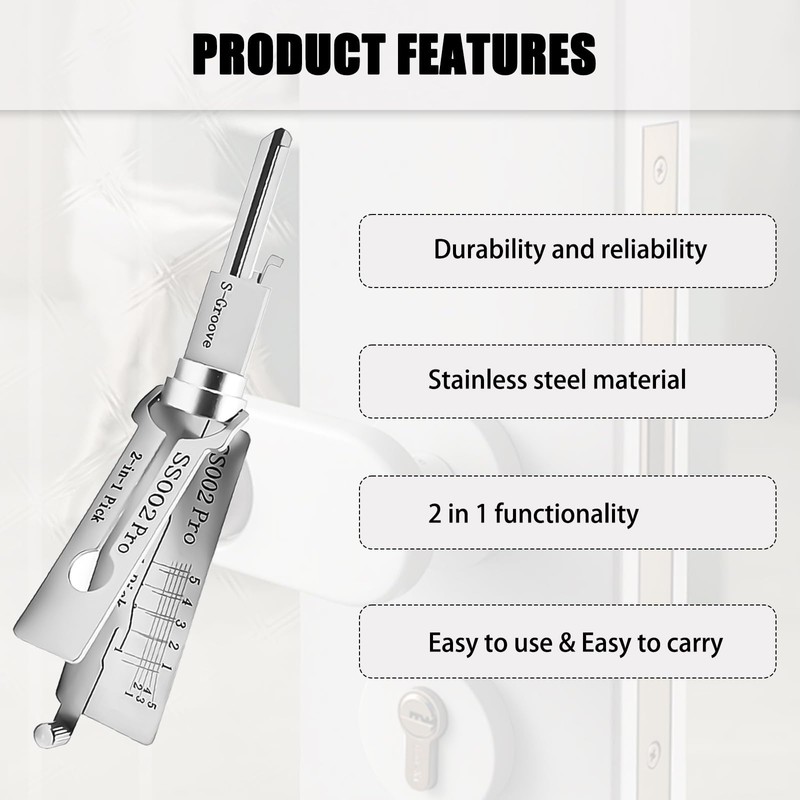 Key Decoder, Key Decoder Made of Stainless Steel, Key Decoder