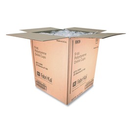 FABRI KAL CORP RK RIBBED PLAS CUP 9OZ TRANS 2500CS RK9 per CASE