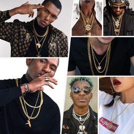 UZI Gun Necklace for Men Women Hip Hop Full Cubic Zirconia Pendant with Wheat Chain Gold Plated Stainless Steel Jewelry