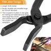 Beginner Blacksmith Tongs Knife Making Tong Set Bladesmith Forge Tong