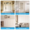 Art3d Premade Door Moulding Trim Kit, Self-Adhesive Paintable Wainscoting Panels
