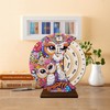 Diamond Art Calendar, Diamond Painting Calendar, Wooden Manual Rotating Desk