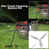 BOWAREPRO 2 Set 22-1/2 Inch One-Touch Cleaning System Kit Compatible