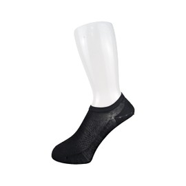 SOXCLUB Men's Business Socks, Ultra Thin, Barefoot Feel, Set of 5 Pairs | Ultra Fine Cotton Yarn, Prevents Stuffiness, Comfort Fit, black 5 pairs, 25.0-27.0 cm