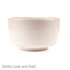 BambooMN Brand - Handcrafted Ceramic Noodle Soup Bowl with Bamboo