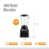 Toastmaster 400 Watt Blender with 48 oz Glass Jar -