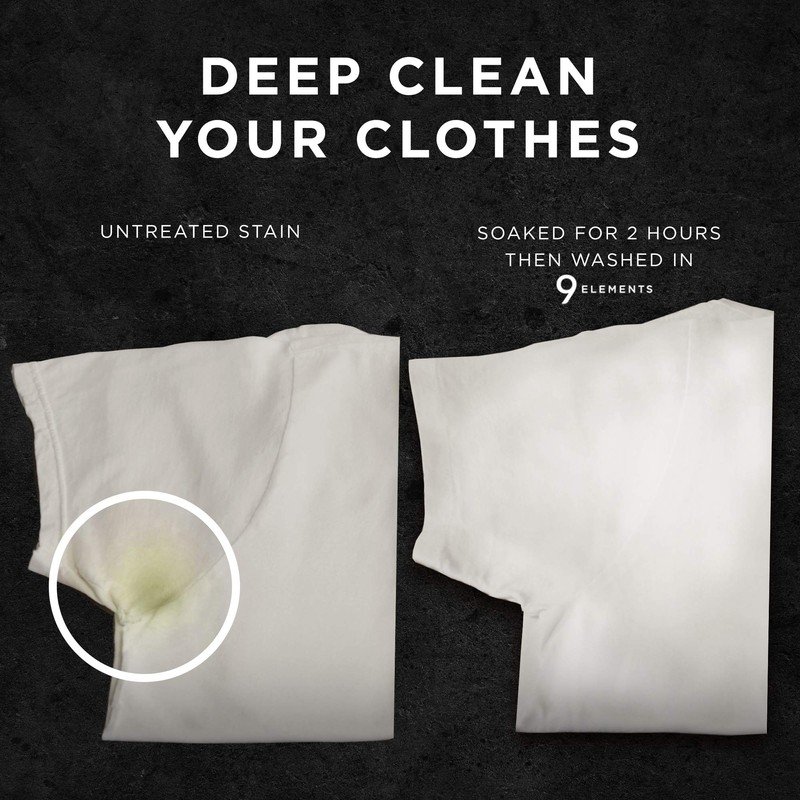 9 Elements Liquid Laundry Detergent, Eucalyptus Scent, 46 Oz, 46