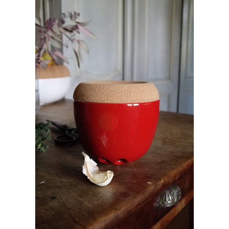 Emile Henry 1.1 Qt. Garlic Pot | Clay