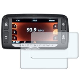 Speedo Angels Dashboard Screen Protector for HARLEY DAVIDSON BOOM! BOX 6.5GT (GPS) (2014+) - 2 x Ultra Clear