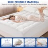 MEROUS Queen Mattress Topper, Extra Thick Pillowtop, Cooling and Plush
