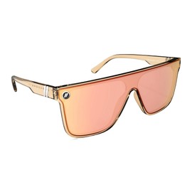 Blenders Eyewear SciFi – Polarized Sunglasses – Single-Lens with a Flat-Top Design – 100% UV Protection – For Men & Women – Citrus Blast