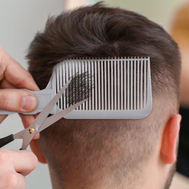 Fading Comb Mens Hair Styling Comb Hair Salon Supplies Flat Top Comb Barber Haircut Tool Salon Supply